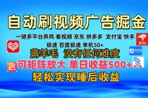 多平台 自动看视频 广告掘金，当天变现，收益300+，可矩阵放大操作财神社_创业网_资源网_网赚教程_创业项目_活动线报_技术资源财神社