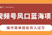 【财神社】视频号风口蓝海项目，中老年人的流量密码，操作简单轻松月入过万财神社_创业网_资源网_网赚教程_创业项目_活动线报_技术资源财神社